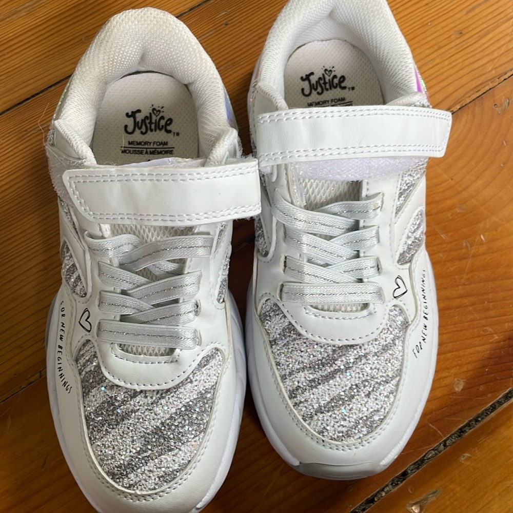 Justice sneakers